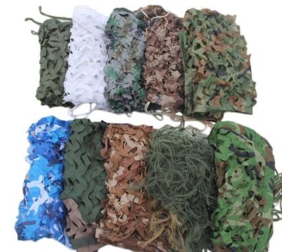 China Woodland Military Army Camo Net / Hunting Camoflage Net Customized Size for sale