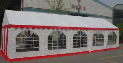 China 6*10m PVC Commercial Party Tent With Separated Sidewalls And Foot Legs for sale
