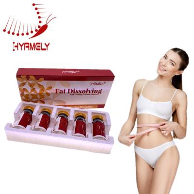 China Hyamely 5 Vials Fat Dissolving Lipolysis Solution For Face And Body for sale