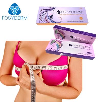 China Fosyderm Hyaluronic Acid Breast Filler Sterile For Plumping / Rejuvenating Breasts for sale