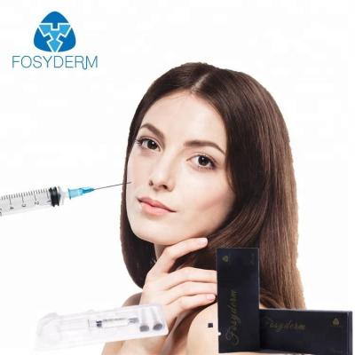 China Fosyderm 1ml Cross Linked Dermal Filler Hyaluronic Acid For Nose Injection Safety for sale
