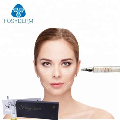 Chine Remplisseur cutané d'acide hyaluronique de sodium de Fosyderm pour la chirurgie esthétique Derm 1ml à vendre