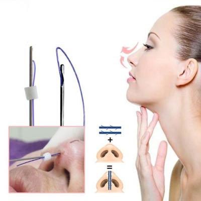China Nose PDO Thread Lift 19G Suture Hilos Cog L Needle Thread Lift Nose Up for sale