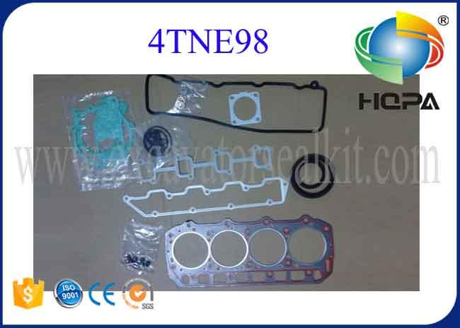 Yanmar 4TNE88 4TNE98 4TNV98 overhaul gasket kit for DX80 DH80GOLD DX55W EC55B EC55