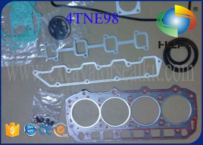 Yanmar 4TNE88 4TNE98 4TNV98 overhaul gasket kit for DX80 DH80GOLD DX55W EC55B EC55