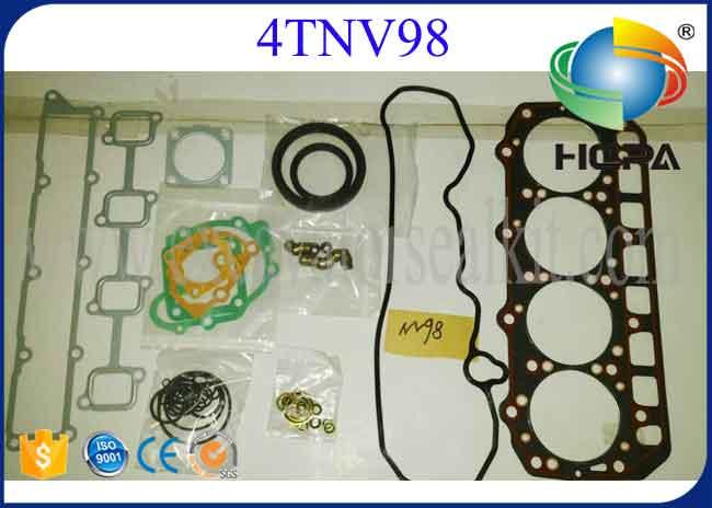 Yanmar 4TNE88 4TNE98 4TNV98 overhaul gasket kit for DX80 DH80GOLD DX55W EC55B EC55