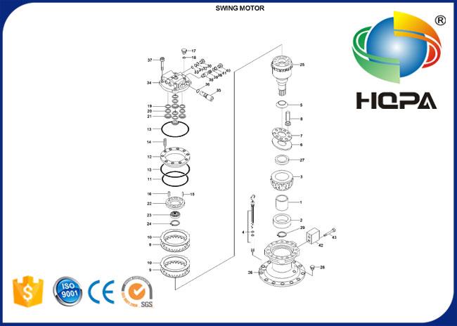 31EN-10031 31EN10031 Swing Motor Seal Kit for Hyundai R245-7 R260-7 R250LC-3