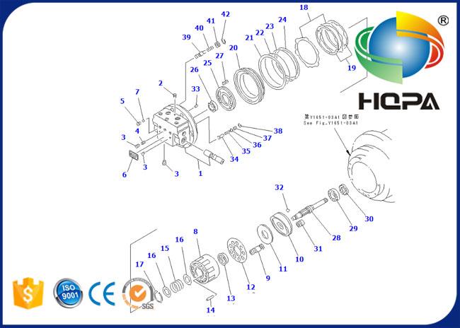 Part Number: TZ505D9000-00 TZ505D900000 Group: Final Drive Seal Kit Fit for model: Komatsu PC60-7