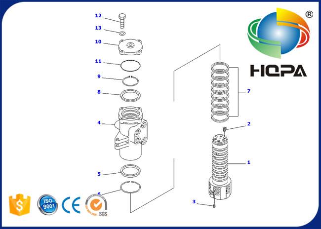 703-08-23111KT 703-08-23111 Swivel Joint Seal Kit for Komatsu PC30-7 PC40-7