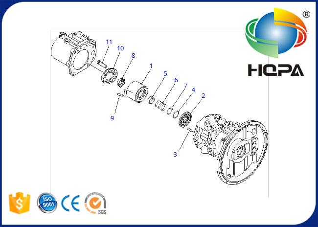 708-2H-00380KT 708-2H-00380 Hydraulic Main Pump Seal Kit for Komatsu PC300-6Z