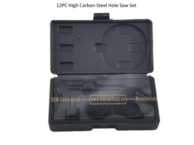 China 12PC High Carbon Steel Hole Saw Set,Power Tools for sale