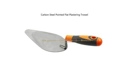 China Carbon Steel Pointed Flat Plastering Trowel for sale