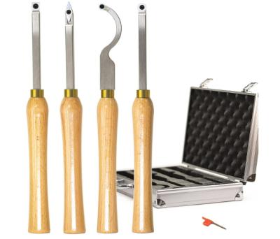 China DIY Woodworking Tool Sets 4 Pcs Sets Woodturning Tool Sets for sale