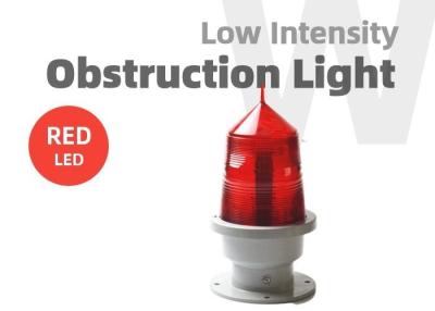 China Medium Intensity FAA Obstruction Light Flash Red For Aircraft for sale