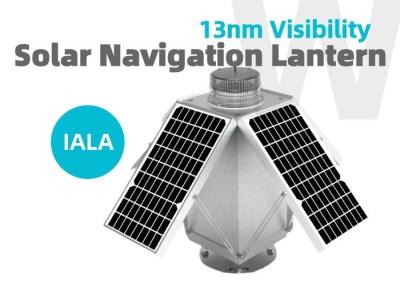 China 256 IALA Navigation Lights 10nm Solar Marine Navigation Lights for sale