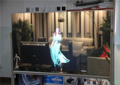 China Película adhesiva de alta resolución de la proyección posterior para el vidrio, pantalla de proyección olográfica 3D en venta