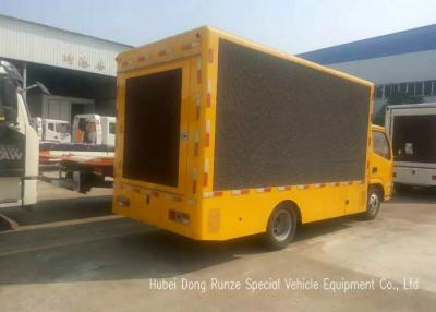 China Customized Mobile Led Advertising Vehicle With Billboard TV Display 4600 X 2080mm for sale