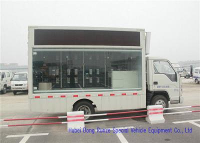 China Forland OMDM Mobile LED Advertising Vehicle , P6 P8 P10 LED Display Truck for sale