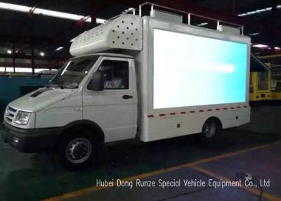 China IVECO P10 Full Color Screen LED Video Truck With Digital LED Billboard Box for sale