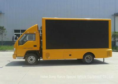 China Forland Mobile LED Billboard Truck With 3 Side LED Screen For Advertising Display for sale