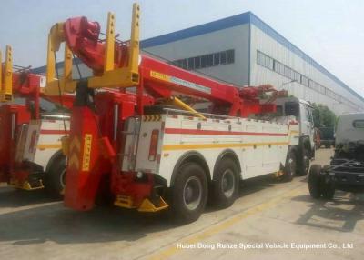 China SHACMAN F3000 40Ton Wrecker Tow Truck , Heavy Duty Recovery Trucks for sale