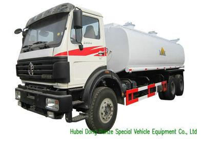 China Beiben Offroad Petrol  Liquid Tank Truck 20000L with Left Hand / Right Hand Drive for sale