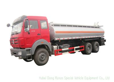 China 18000L 6x6 / 6x4 Offroad Liquid Tank Truck For Petroleum Oil / Gasoline / Petrol Transport for sale