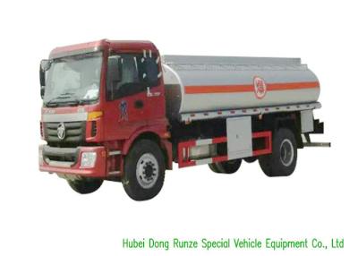 China FOTON 4X2 Fuel Delivery Tankers With PTO Pump 12000L High Capacity for sale
