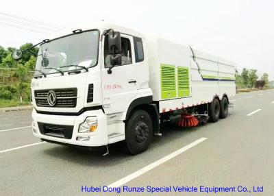 China Caminhão da vassoura de estrada do quilolitro 6x4 LHD/RHD, vassoura de rua mecânica para lavar à venda