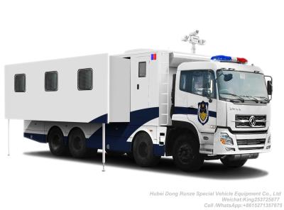 China Veículo de acampamento exterior da polícia militar para o caminhão de acampamento móvel exterior com a camionete de alojamento da sala de visitas à venda
