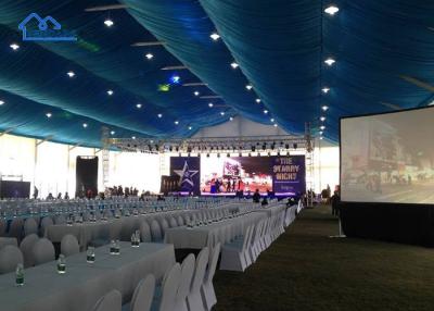 Κίνα Υδατοασφαλής PVC εξωτερική μεγάλη σκηνή, προσαρμοσμένο μέγεθος σκηνές για πάρτι ανθεκτικές στις ακτίνες UV προς πώληση