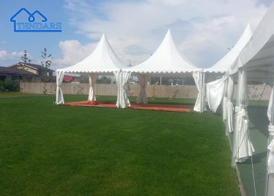 China Customized White PVC Waterproof Wedding Party Aluminium Pagoda Tent Pagoda Tent For Sale for sale