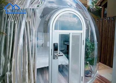 中国 New Design Customized Glamping Dome Tent Dome Tents Outdoor Glass Dome Tend Outdoor Bathroom 販売のため