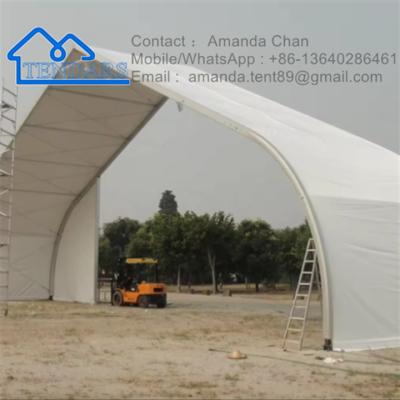 China Large Wind Resistant Warehouse Storage Tent Tennis Court Tents Trade Show Tents Stock For Sale for sale