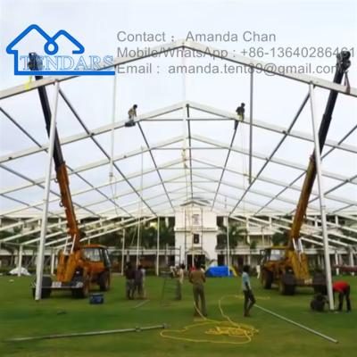 China Custom Heavy Duty Aluminum Alloy Event Party Tents Storage Outdoor Warehouse Tents for sale