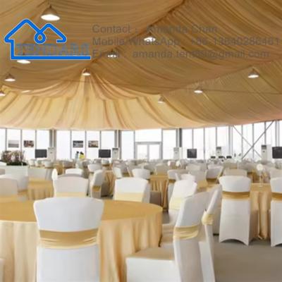 China Easy To Install Outdoor Tent Aluminum Alloy Large Wedding Exhibition Heavy Duty Marquee Tent for sale