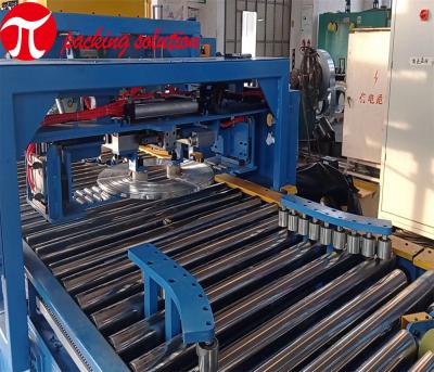 China Strong Tension Horizontal Wrapping Machine PLC Controller 1.2KW 100r/Min for sale