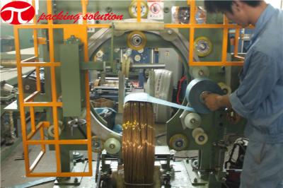 China Vertical Type Autiomatic Coil Stretch Wrapping Machine GD300 1.5kw CE Certified for sale