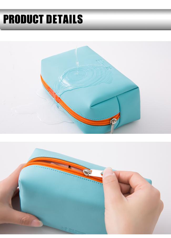 Beenlove Mini Brush Set Pu Leather Pouch Bags Small Travel Waterproof Cute Girls Portable Cosmetic Makeup Bag