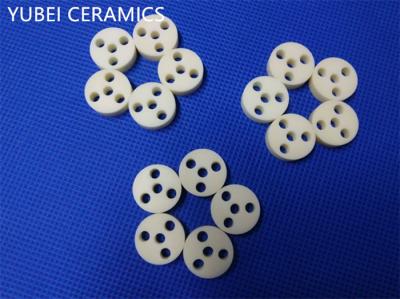 China 99% Al2O3 Alumina Ceramic Spacer Inner Thread High Temperature Ceramic Parts for sale