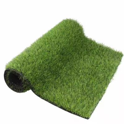 China Landscape Artificial Lawn Grass 10mm-15mm Synthetic Turf Mat 10000D for sale