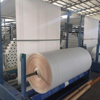 China 100% PP Polypropylene Woven Fabric Roll For Making FIBC Bag Waterproof for sale