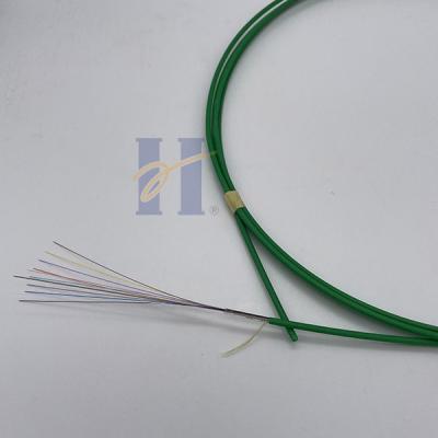 China FTTH Drop Fiber Optic Cable Attenuation 1550nm Max 0.22dB/Km Blowing Distance 800m for sale
