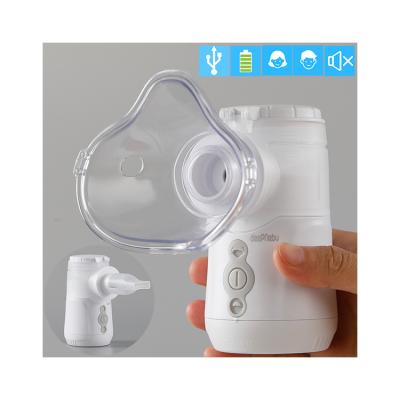 China Medical Mesh Nebulizer Inhaler Machine Double Chamber Dual Channel 2.2μm - 3.2μm for sale