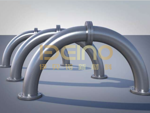 Wear resistant ceramic lined elbow used in Lithium Battery