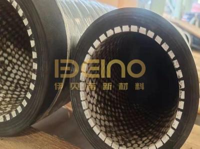 China Ceramic Lined Rubber Hose Cylindrical ISO Certificate Easy To Bend for sale