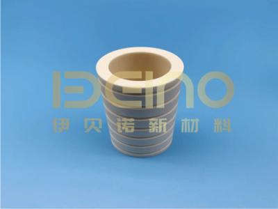 中国 ISO アルミナ セラミック パイプ 耐磨性 セラミック ローニング パイプ 販売のため