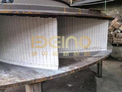 China Fittings para tuberías de revestimiento cerámico soldable, azulejos con material de zirconio en venta