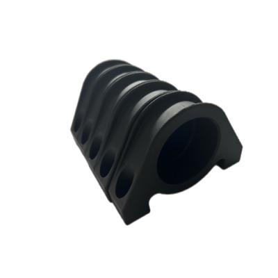 China High Elongation Automotive Rubber Parts Three Phase Shock Absorbing Rubber Pad for sale