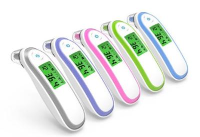China O múltiplo coloriu o termômetro de orelha infravermelho de Digitas com grande exposição do LCD à venda
